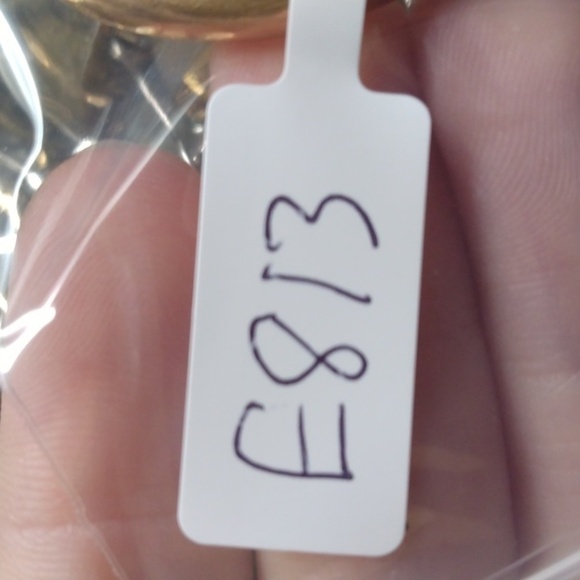 Trendy hoop earrings‎ E813 - Picture 2 of 2